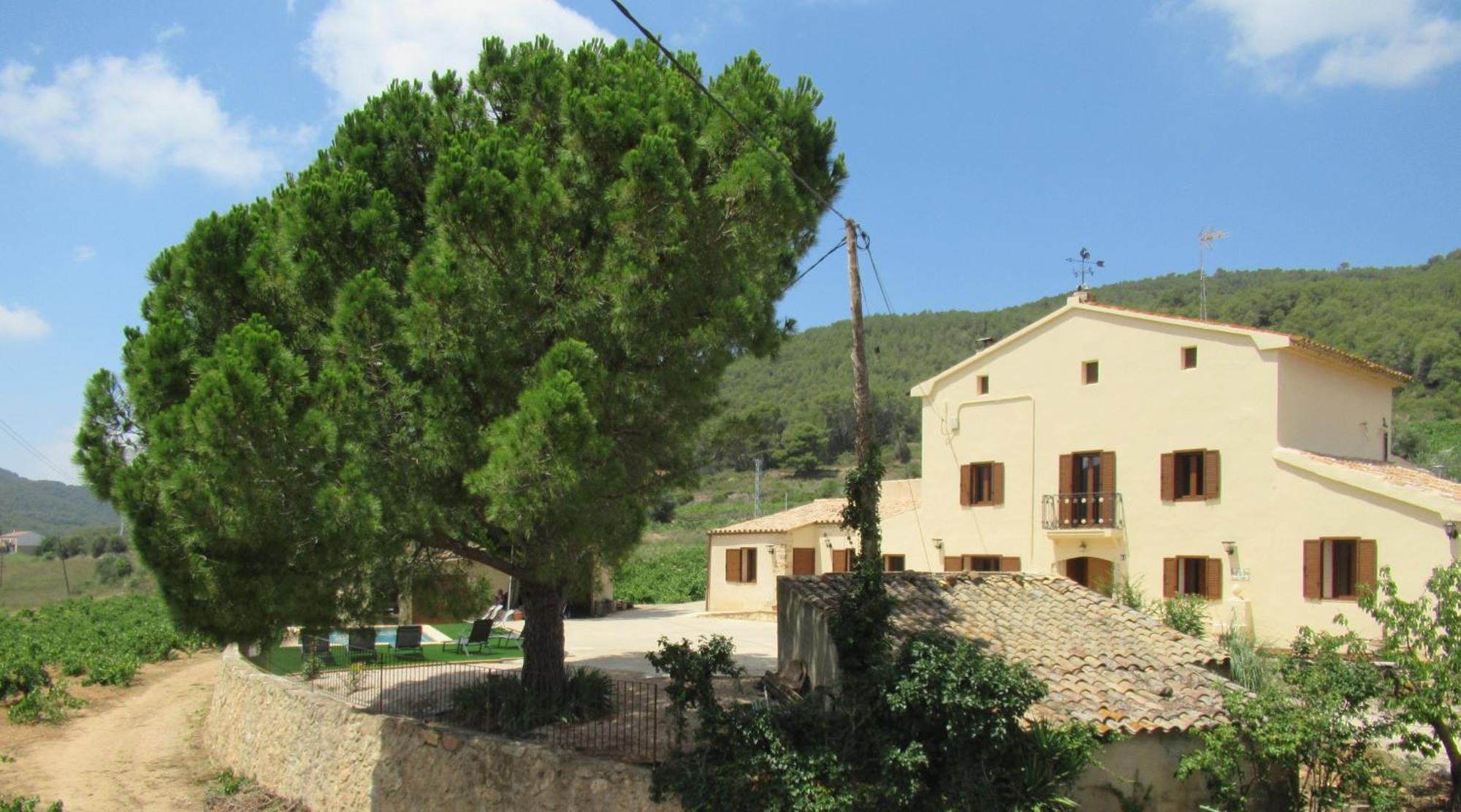 Casa Rural Cal Marti El Pla de Manlleu 外观 照片
